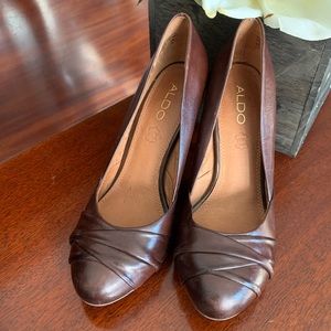 ALDO 3” Brown Heels - Size 38